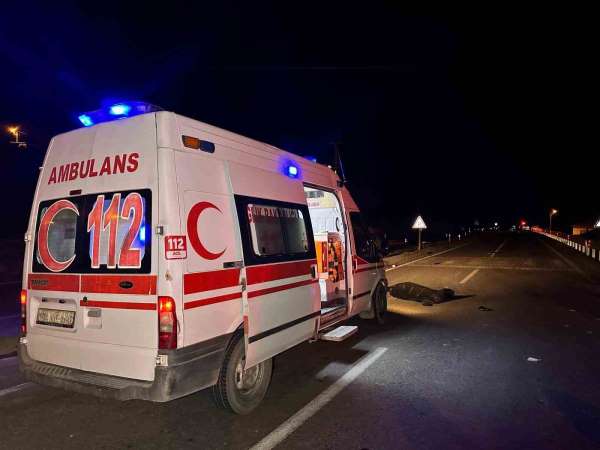 Uşak'ta feci kaza: Otomobilin çarptığı 3 kişi hayatını kaybetti