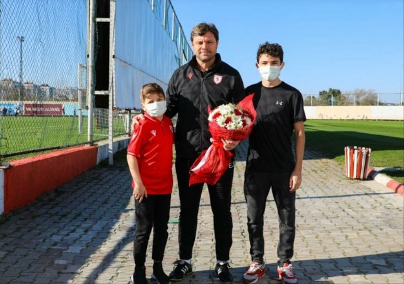 Samsunspor'a Küçük Ziyaretçiler
