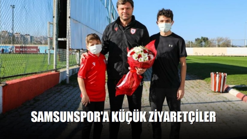 Samsunspor'a Küçük Ziyaretçiler