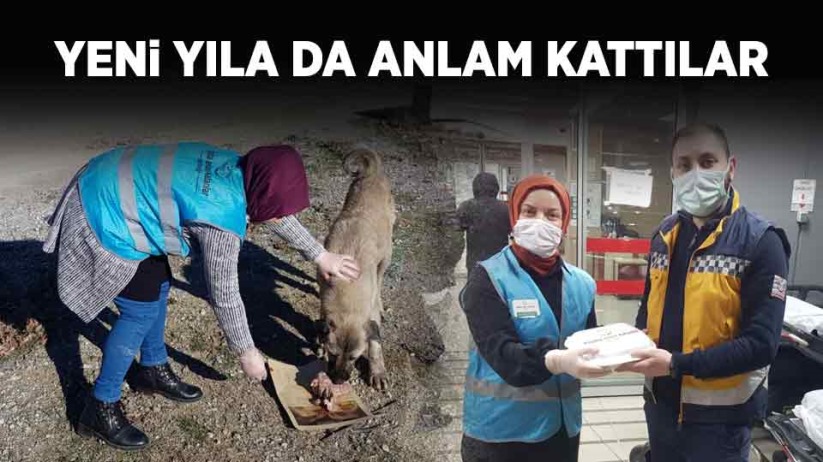 Yeni yıla da anlam kattılar