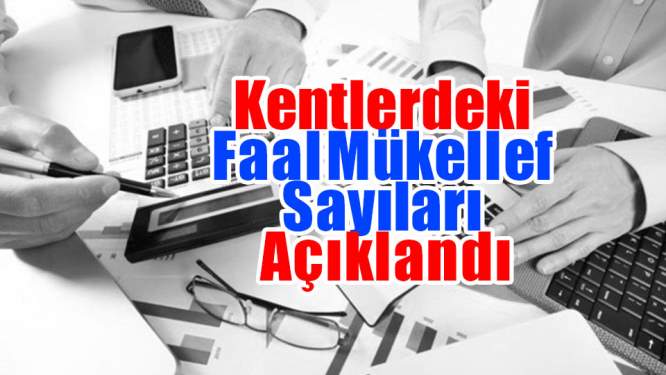 Samsun Haberleri: Kentlerdeki Faal Mükellef Sayıları Açıklandı