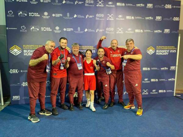 Cizreli milli boksör, Macaristan'da Avrupa şampiyonu oldu