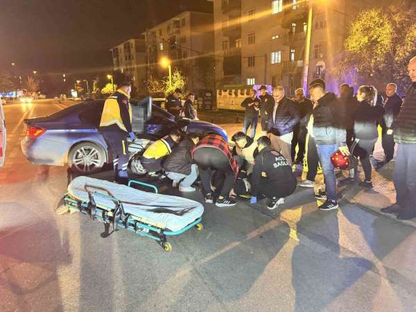 Edirne'de trafik kazası: 1 yaralı