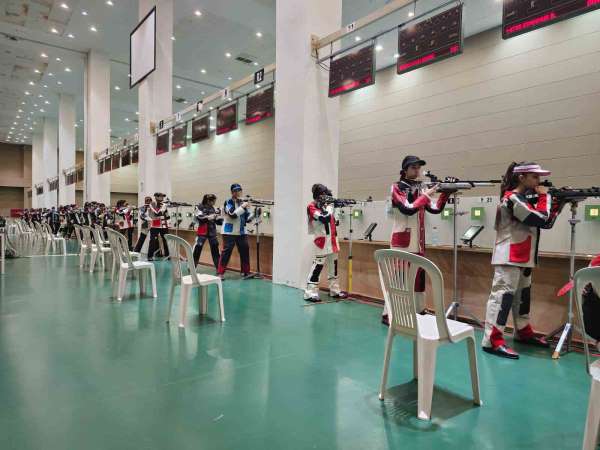 Havalı Silahlar Avrupa Şampiyonası Milli Takım Seçme Yarışmaları Mersin'de sürüyor