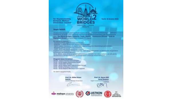 İstanbul'da 2nd World Bridges Zirvesi düzenlenecek