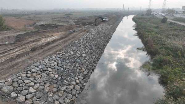 Samsun yeni OSB'de ıslah ve drenaj çalışmaları sürüyor