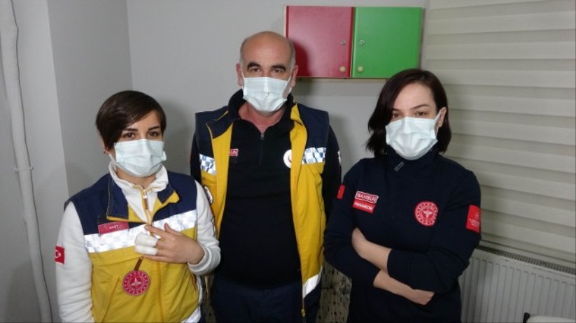 Samsun'da saldırıya uğrayan sağlık personeli o anları anlattı