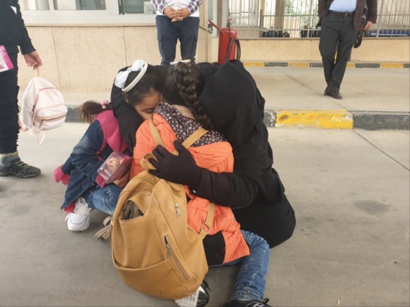 Samsun'da yaşayan Iraklı anne çocuklarına kavuştu