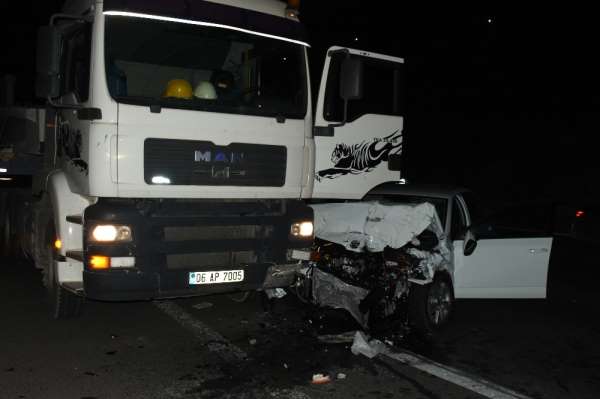 İzmir Çevre Yolunda trafik kazası: 1 ölü