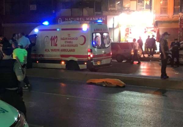 Beyoğlu'nda trafik kazası; 1 ölü