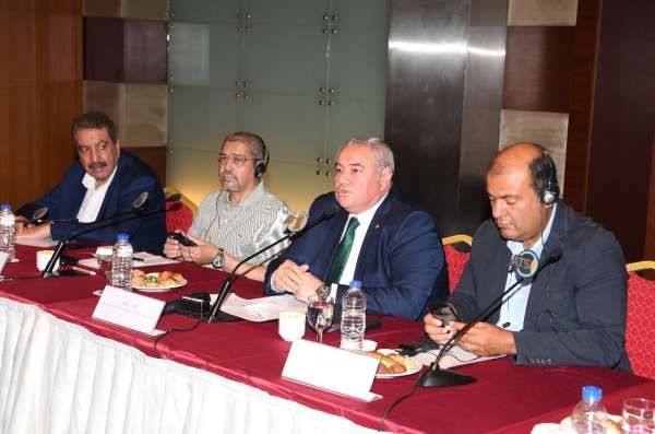 ATSO, Türk - Arap Odası Yönetim Kurulu üyelerini konuk etti 