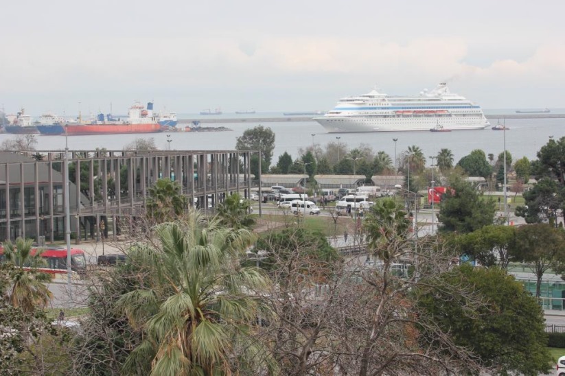 Ruslar Samsun'u çok sevdi: Kruvaziyer gemi 6. kez Samsun'da