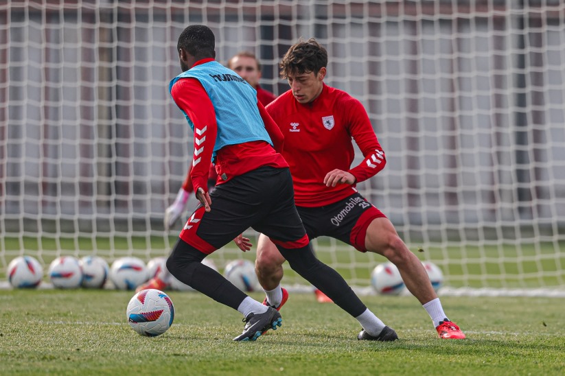 Samsunspor, Beşiktaş maçı hazırlıklarına başladı