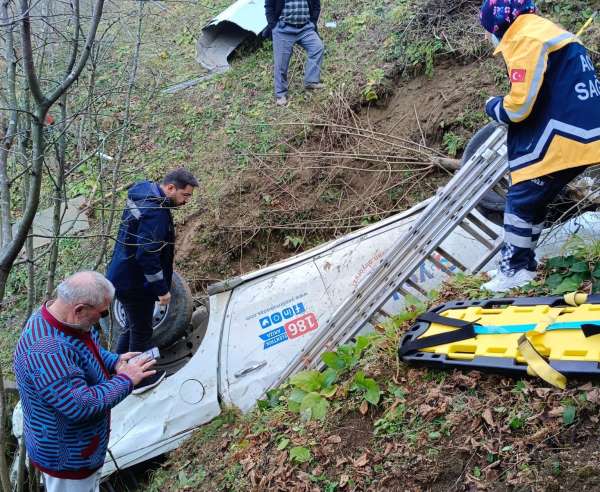 Ordu'da trafik kazası: 3 yaralı