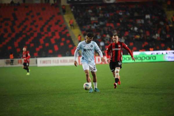 Trendyol Süper Lig: Gaziantep FK: 1 - Adana Demirspor: 0