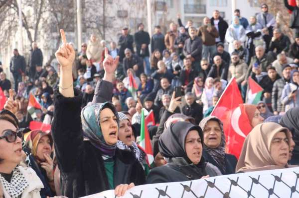 Üniversite öğrencilerinden Filistin'e destek