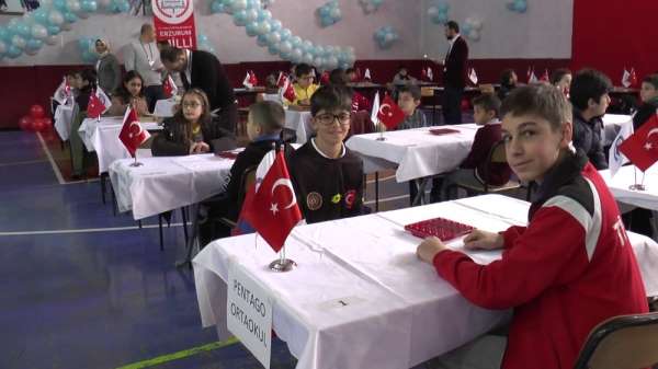 Türkiye Akıl ve Zeka Oyunları Turnuvası Erzurum'da yapıldı 