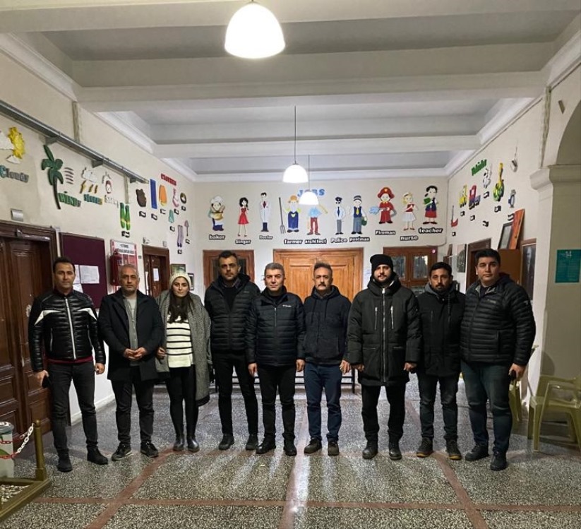 Üyelerini Kaybeden Hürriyetçi Eğitim Sen Deprem Bölgesinde