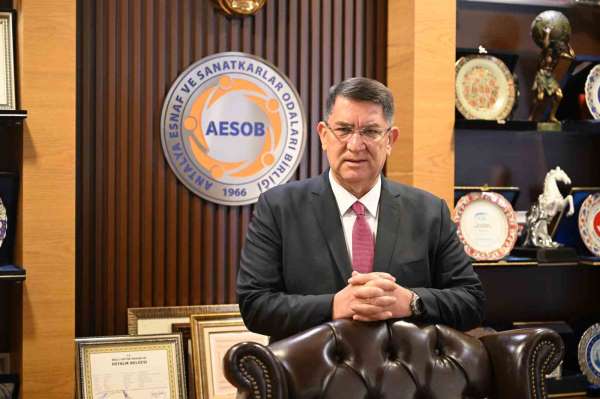 AESOB Başkanı Dere: 'Sevgililer Günü'nde alışverişi esnaftan yapalım'