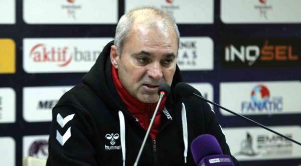 Erkan Sözeri: 'Oyuncularım oyun disiplinine sadık kaldı'