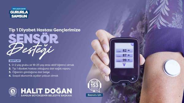 SBB'den diyabet hastası gençlere sensör desteği