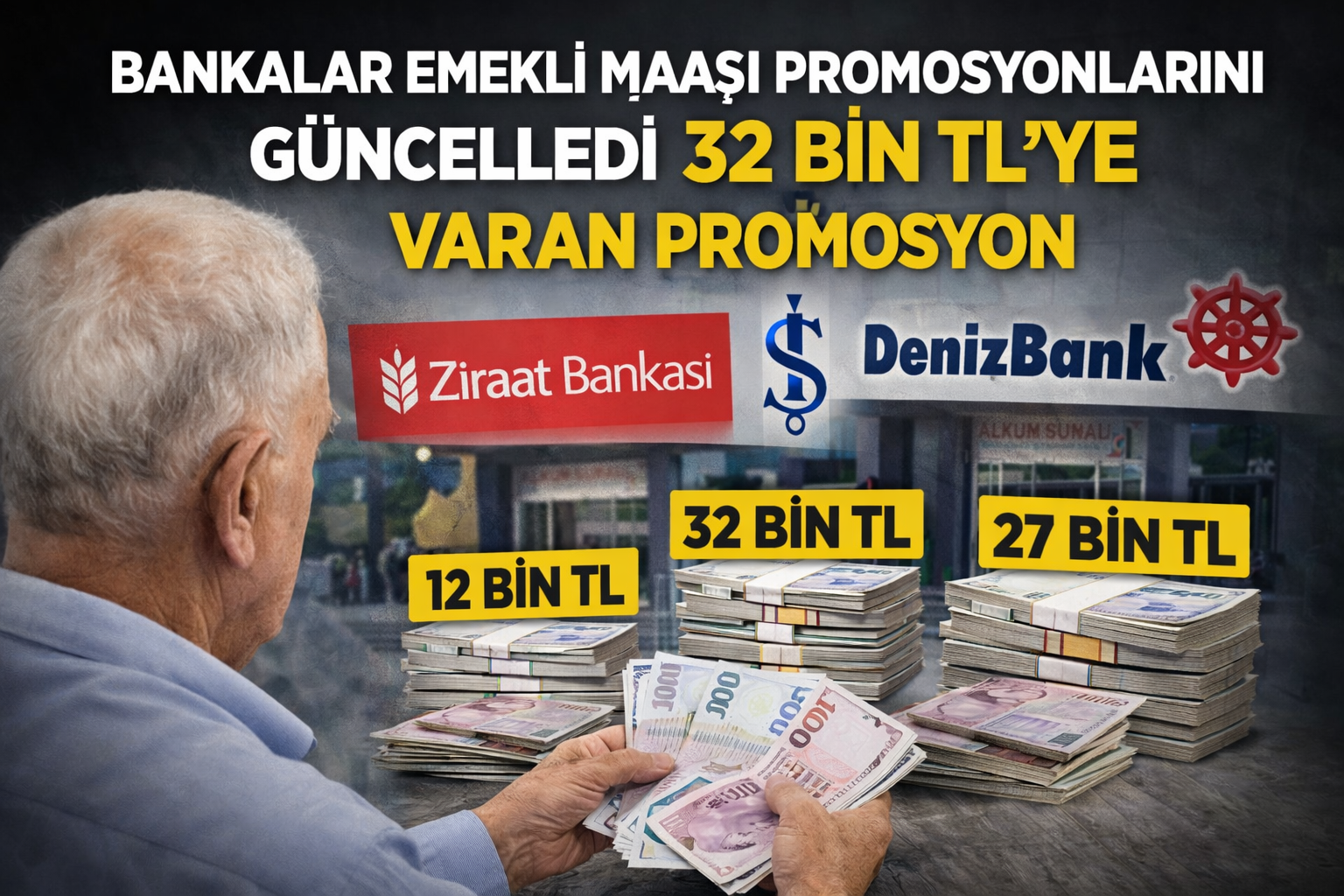 Bankalar Emekli Promosyonlarını Güncelledi: Rekabet Kızıştı