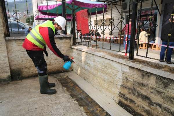 Altınordu'da tarihi yapılar temizleniyor 