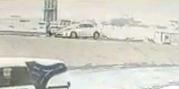 (Özel) Tatvan'daki kaza anı kamerada 