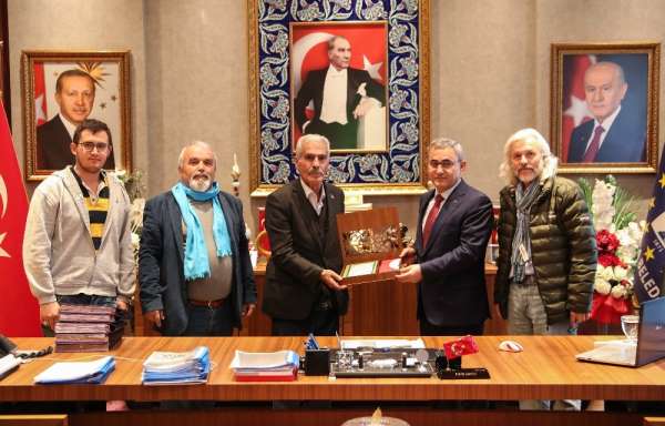 Şehit Fethi Sekin'in babası Kütahya'da 
