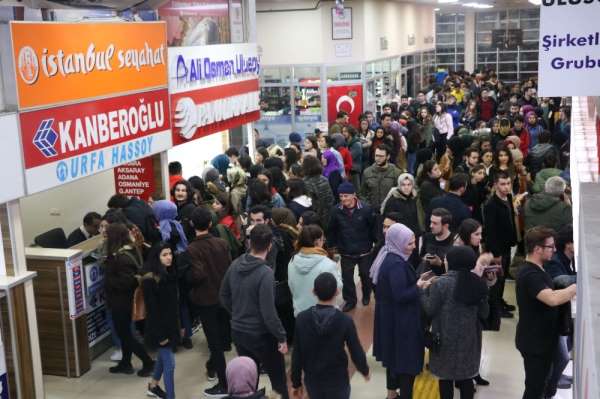 Zonguldak otogarında üniversitelerin tatil yoğunluğu 