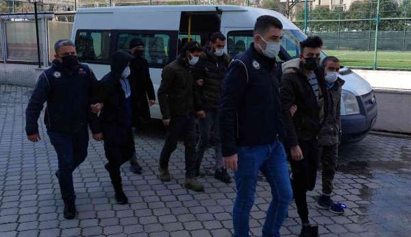 Samsun'da DEAŞ'tan 6 kişi adliyeye sevk edildi