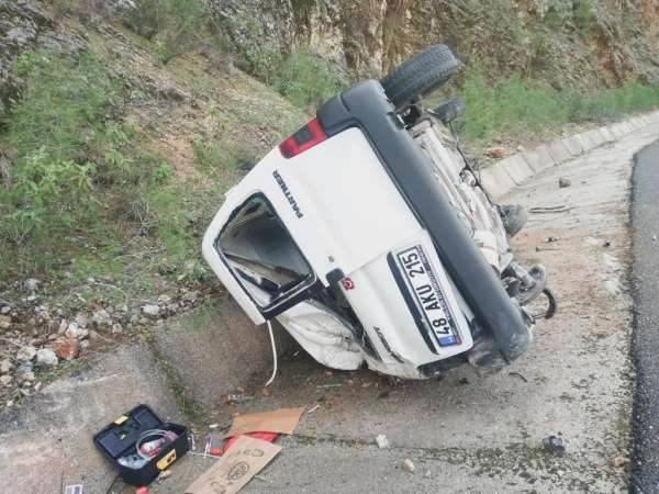Marmaris'te trafik kazası: 1 yaralı