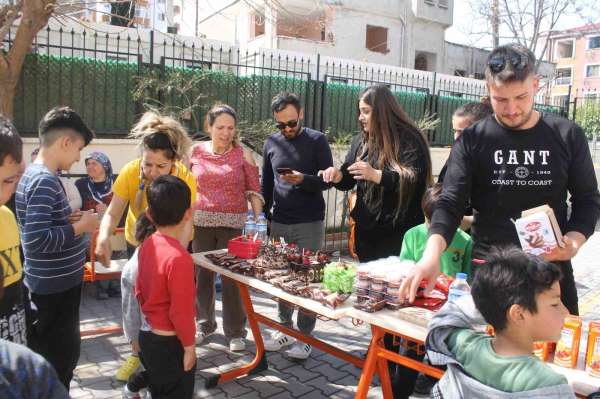 Üniversiteli gençlerden Osmaniyeli öğrencilere moral desteği