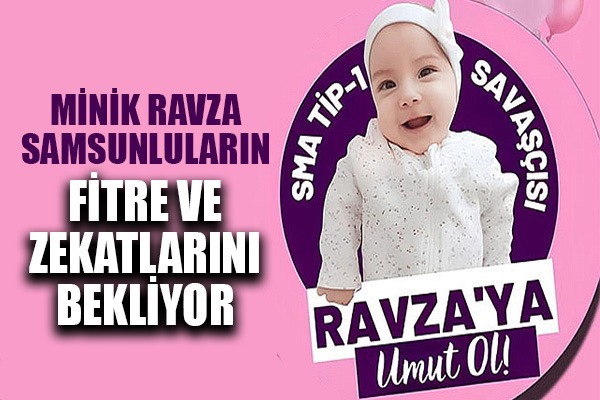 Minik Ravza Samsunluların fitre ve zekatlarını bekliyor