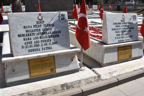 Afyonkarahisar'da 'Şehit Künye Bilgi Sistemi' projesi hayata geçirildi