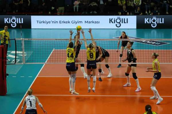 CEV Şampiyonlar Ligi'ndeki Türk derbisinde kazananı altın set belirledi
