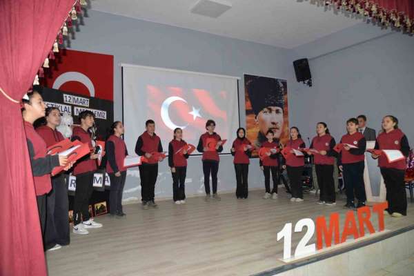 Türkeli'de İstiklal Marşı programı