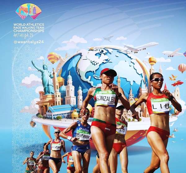 Bireysel ve Takımlar Dünya Yürüyüş Takım Şampiyonası'na 52 ülkeden 431 sporcu katılacak