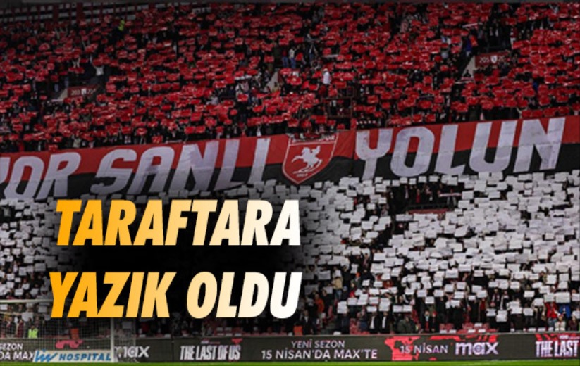 Taraftara Yazık Oldu