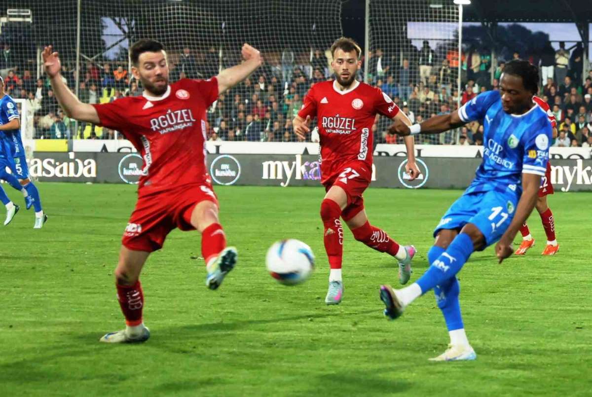 Trendyol Süper Lig: Bodrum FK: 0 - Antalyaspor: 0