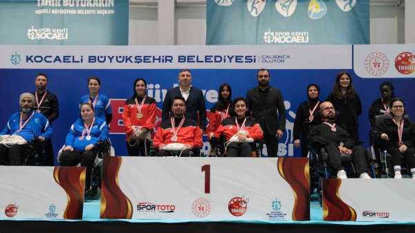 Türkiye Boccia Şampiyonası'nda Kocaeli rüzgarı esti