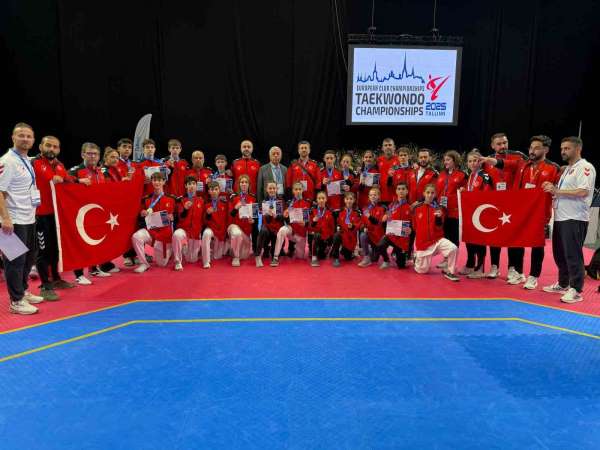 Yıldız Milli Taekwondo Takımı şampiyon oldu
