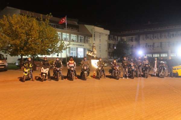 Sinop Motosiklet Kulübünden kan bağışı