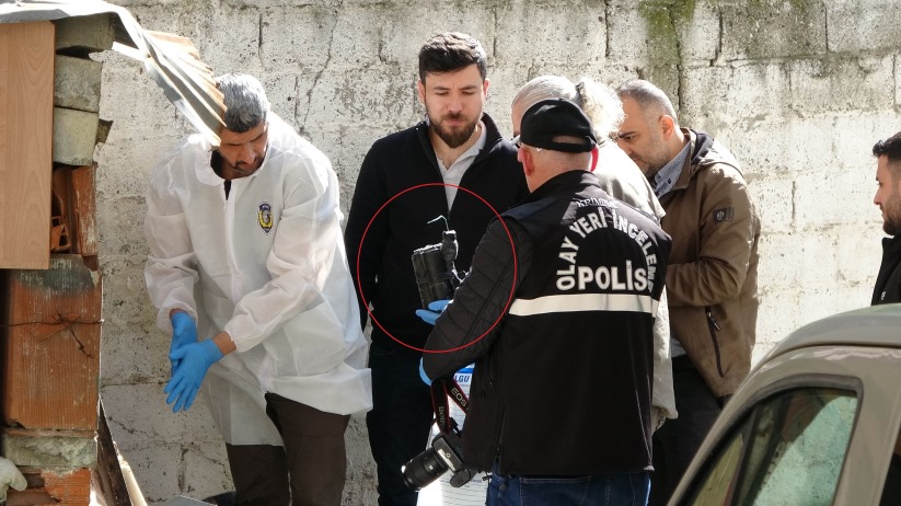 Samsun'da kayıp kedisini ararken saklanmış bomba buldu