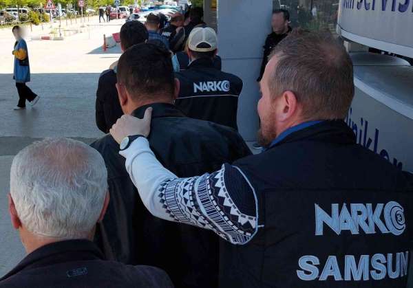 Samsun'da 4 kişi uyuşturucu ticaretinden tutuklandı - Samsun haber