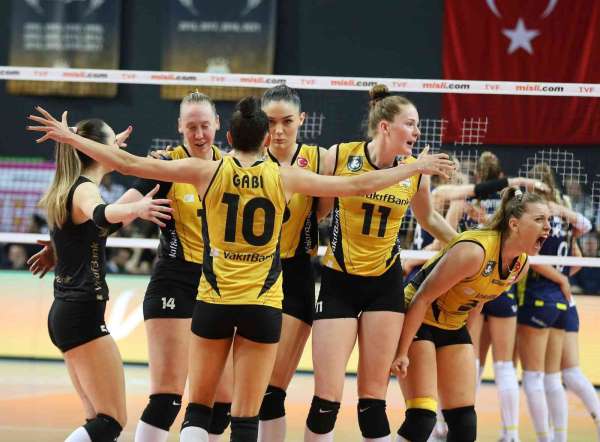 VakıfBank 13 kez şampiyon oldu - İstanbul haber