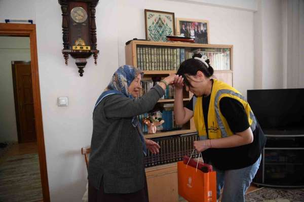 Samsun'da Anneler Günü'nde anlamlı ziyaret