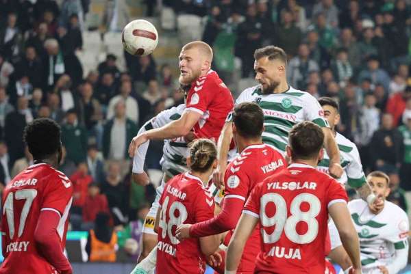 Trendyol Süper Lig: Konyaspor: 3 - Samsunspor: 0