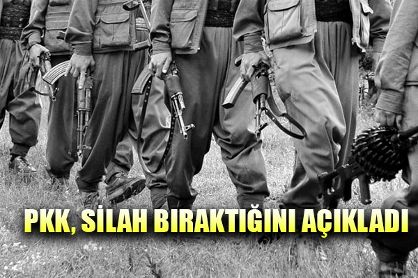 PKK, silah bıraktığını açıkladı
