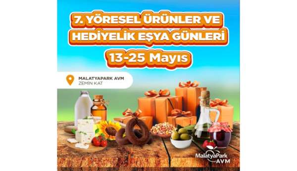 Yöresel tatlar ve el emeği ürünler 7. kez Malatyapark'ta